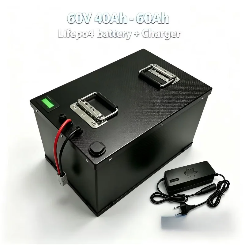 72V 40Ah Lifepo4 Battery Pack - 60V LiFePO4 Lithium Battery, High Capacity